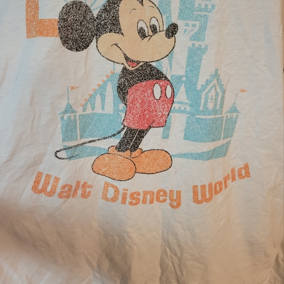 White Tee Mickey Mouse - - Picture 5 of 8
